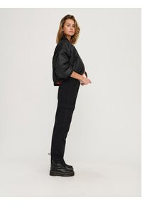 only - ONLY Spodnie materiałowe 15300976 Czarny Loose Fit. Kolor: czarny. Materiał: bawełna #4