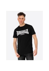 Koszulka Lonsdale Fulwood Regular Fit. Kolor: czarny, wielokolorowy, biały #1