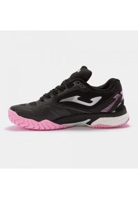 Buty tenisowe damskie Joma SET LADY black clay. Kolor: wielokolorowy, czarny, różowy. Sport: tenis