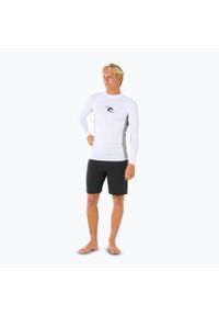 RIPCURL - Longsleeve do pływania męski Rip Curl Waves UPF Performance. Kolor: biały
