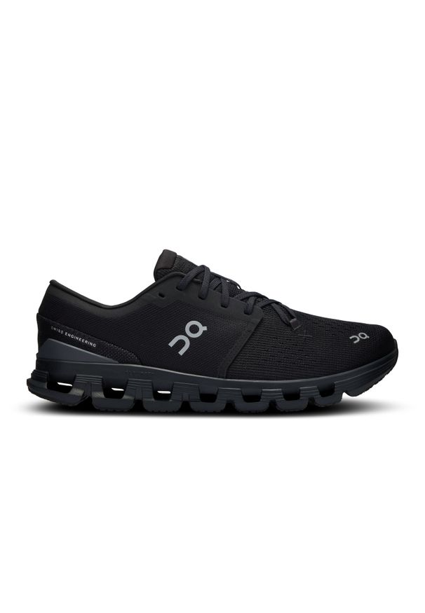 On Cloud X 4 AD M Black | Eclipse Buty treningowe męskie. Okazja: na spotkanie biznesowe, na co dzień. Kolor: czarny. Szerokość cholewki: normalna. Sport: fitness, bieganie
