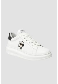 Karl Lagerfeld - KARL LAGERFELD Białe sneakersy Kapri Nft Lo Lace. Kolor: biały #4