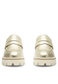Badura Loafersy GISELLE-24SS202 Złoty. Kolor: złoty. Materiał: skóra #6