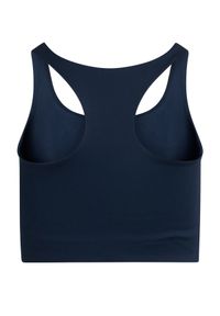 GIRLFRIEND COLLECTIVE - Granatowy top Paloma Midnight. Kolor: niebieski. Materiał: poliester, tkanina. Długość: długie #8