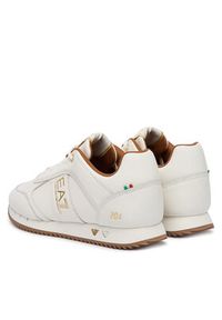 EA7 Emporio Armani Sneakersy 7X000648 AF15588 M0015 Kremowy. Kolor: kremowy. Materiał: skóra #5
