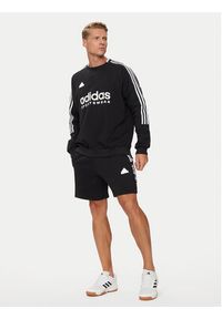 Adidas - adidas Szorty sportowe House of Tiro IW0168 Czarny Regular Fit. Kolor: czarny. Materiał: bawełna. Styl: sportowy #3