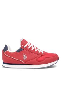 Sneakersy U.S. Polo Assn.. Kolor: czerwony #1