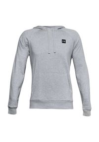 Under Armour - Męska Bluza Polarowa Rival. Kolor: szary. Materiał: polar