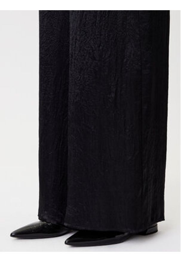Marella Spodnie palazzo William 2525136051 Czarny Wide Leg. Kolor: czarny. Materiał: syntetyk