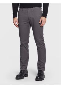 TOMMY HILFIGER - Tommy Hilfiger Chinosy Core Denton MW0MW28884 Szary Straight Fit. Kolor: szary. Materiał: bawełna #1