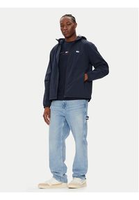 Tommy Jeans Wiatrówka Chicago DM0DM21393 Granatowy Regular Fit. Kolor: niebieski. Materiał: syntetyk #4
