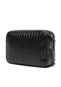 Calvin Klein Torebka Mini Line Quilt Camera Bag K60K613078 Czarny. Kolor: czarny. Materiał: skórzane #5