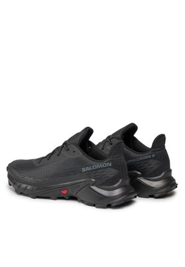 salomon - Salomon Buty do biegania Alphacross 5 473131 27 W0 Czarny. Kolor: czarny. Materiał: materiał