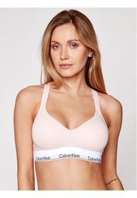 Calvin Klein Underwear Biustonosz top 000QF1654E Różowy. Kolor: różowy. Materiał: bawełna
