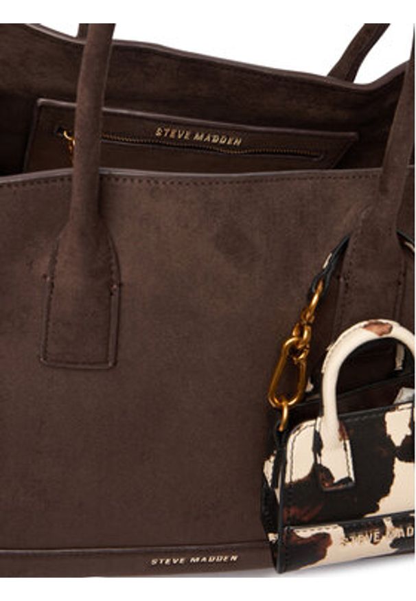 Steve Madden Torebka Bharlli 13002290 Brązowy. Kolor: brązowy. Materiał: skórzane