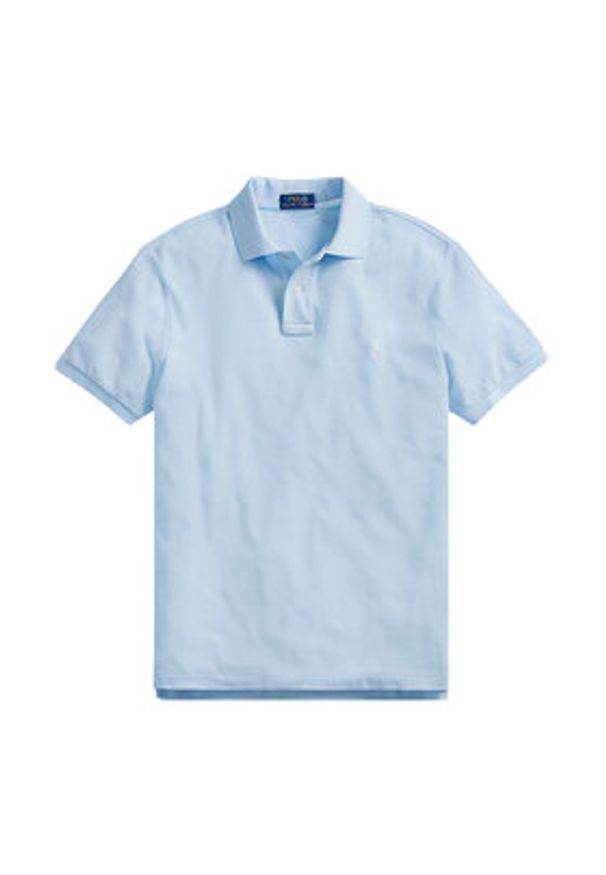 Polo Ralph Lauren Polo Core Replen 710782592 Niebieski Custom Slim Fit. Typ kołnierza: polo. Kolor: niebieski. Materiał: bawełna