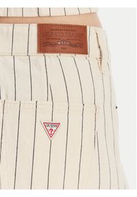 Guess Jeans Szorty jeansowe W6GDY5 D7961 Écru Loose Fit. Materiał: bawełna #2