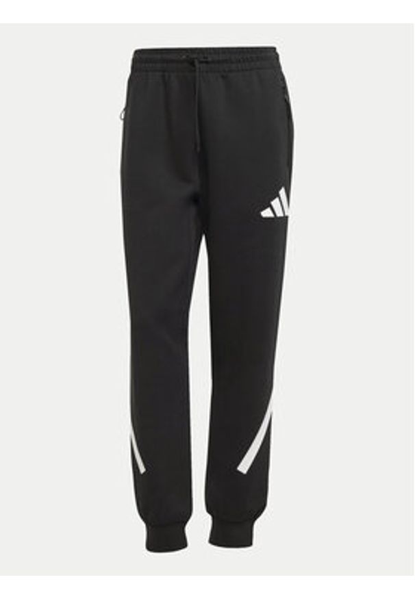 Adidas - adidas Spodnie dresowe Z.N.E. JC9309 Czarny Regular Fit. Kolor: czarny. Materiał: bawełna