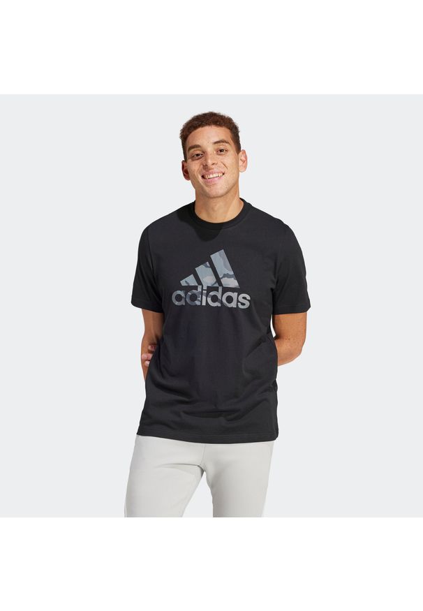 Adidas - Koszulka z krótkim rękawem męska ADIDAS Gym & Pilates. Materiał: włókno, materiał, bawełna. Długość rękawa: krótki rękaw. Długość: krótkie. Sport: joga i pilates