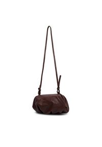 BALAGAN - Balagan Torebka Plis M Brązowy ciemny. Kolor: brązowy. Materiał: skórzane #5