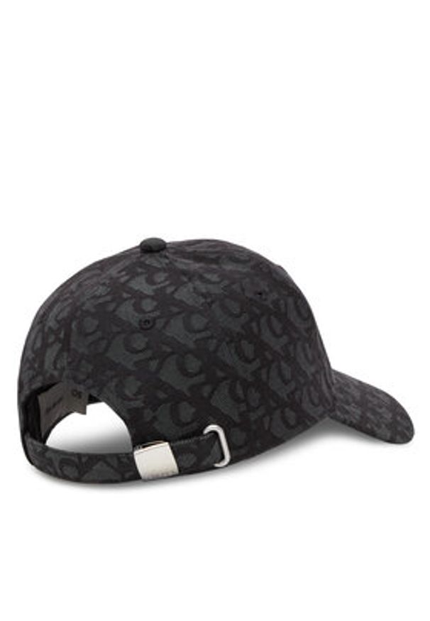 Calvin Klein Czapka z daszkiem Aop 6 Panel Baseball Cap LV04K5058G Czarny. Kolor: czarny. Materiał: poliester
