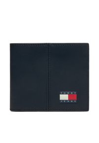Tommy Jeans Portfel Tjm Heritage Cc Wallet AM0AM14281 Granatowy. Kolor: niebieski. Materiał: skóra #1