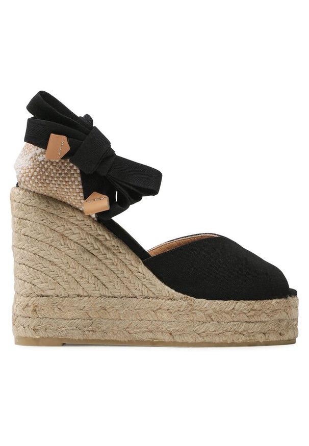 Espadryle Castañer. Kolor: czarny