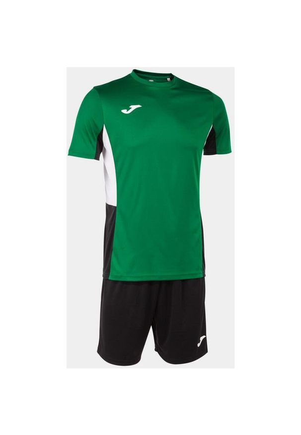 Zestaw Sportowy Joma Danubio II 3XL - Zielony/Czarny/Biały Oddychający. Kolor: zielony, czarny, biały, wielokolorowy. Sport: fitness, piłka nożna