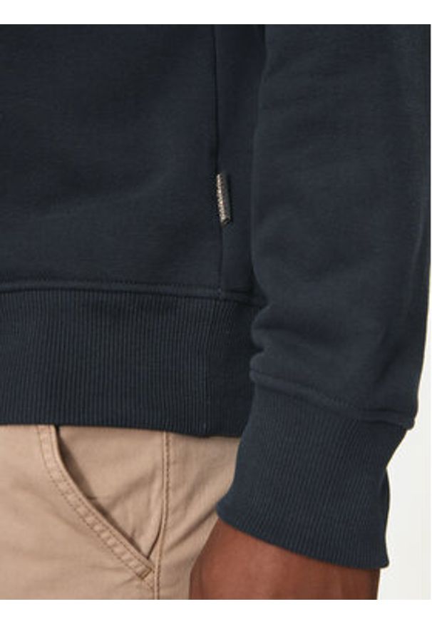 Napapijri Bluza B-Dorees NP0A4IBD Granatowy Relaxed Fit. Kolor: niebieski. Materiał: bawełna