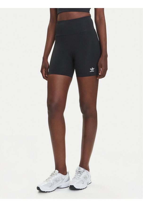 Adidas - adidas Kolarki Essentials JY0079 Czarny Slim Fit. Kolor: czarny. Materiał: syntetyk
