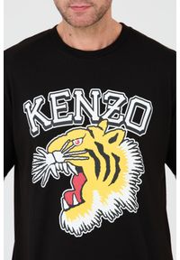 Kenzo - KENZO Czarny męski t-shirt Tiger Varsity Jungle, Rozmiar S. Kolor: czarny #3