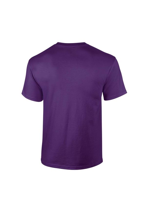 GILDAN - Ultra Bawełniana Koszulka Unisex Dla Dorosłych. Kolor: fioletowy. Materiał: bawełna
