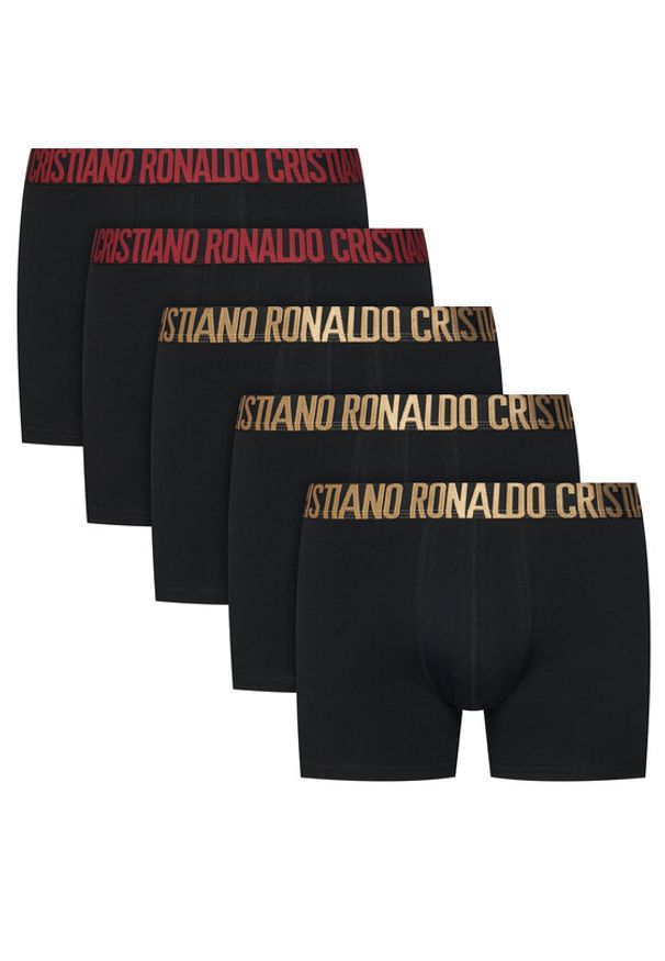 Cristiano Ronaldo CR7 Komplet bokserek 8125-49 Czarny. Kolor: czarny. Materiał: bawełna