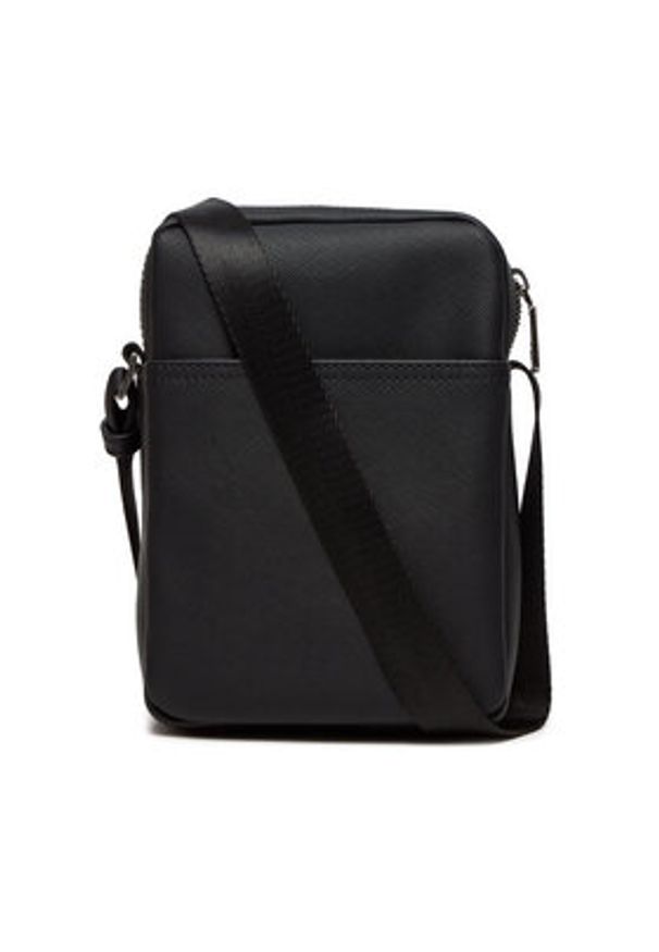 Guess Saszetka HMMISA P4263 Czarny. Kolor: czarny. Materiał: skóra