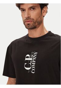 C.P. Company T-Shirt 19CMTS092A005100W Czarny Regular Fit. Kolor: czarny. Materiał: bawełna #5