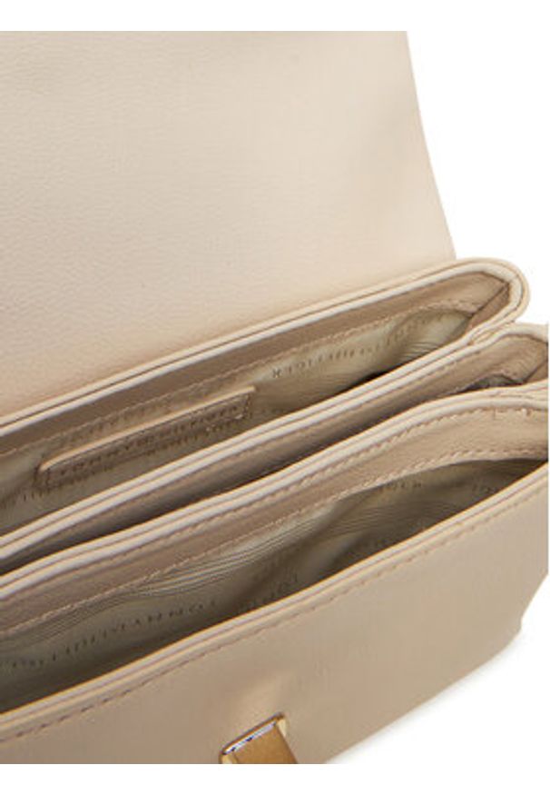 TOMMY HILFIGER - Tommy Hilfiger Torebka AW0AW17462 Beżowy. Kolor: beżowy. Materiał: skórzane