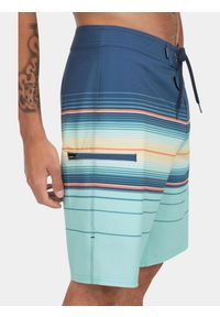 Boardshorty męskie O'Neill Hyperfreak Heat Stripe 21". Okazja: na plażę. Kolor: niebieski. Styl: sportowy