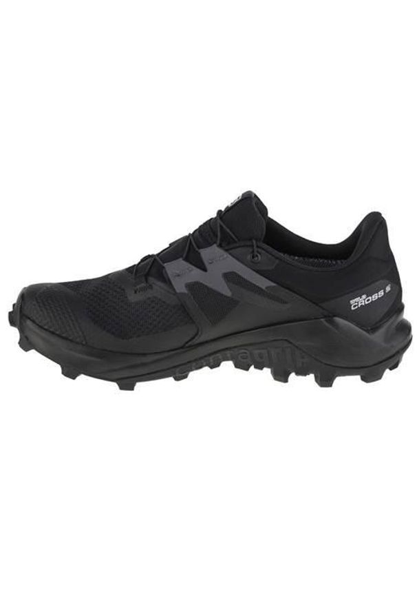 salomon - Buty do biegania męskie Salomon Wildcross 2 Gtx. Kolor: czarny. Materiał: guma, syntetyk, tkanina, materiał. Szerokość cholewki: normalna. Sport: bieganie