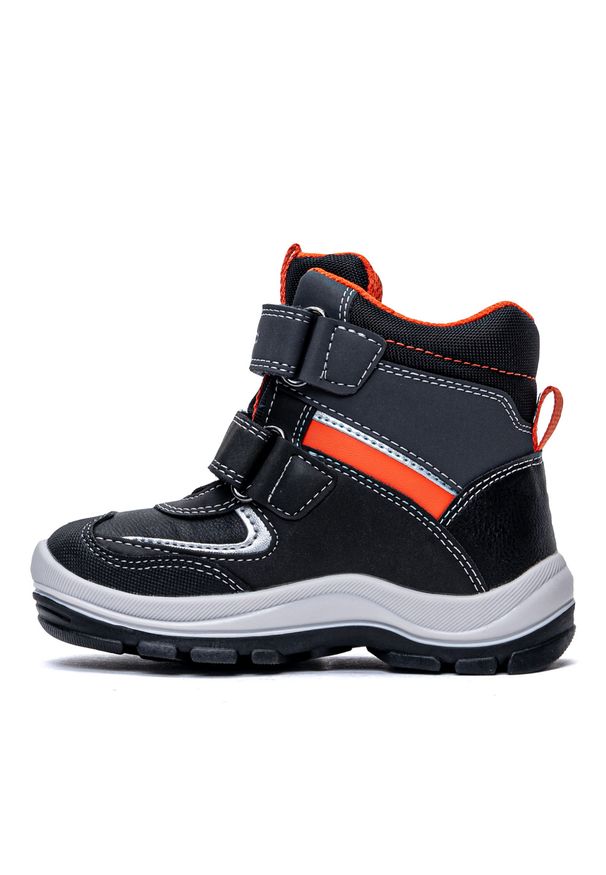 Geox - Buty zimowe dziecięce GEOX B Flanfil B.Wpf B (B044HB 050FU C0038). Kolor: czarny. Materiał: materiał, syntetyk. Sezon: zima