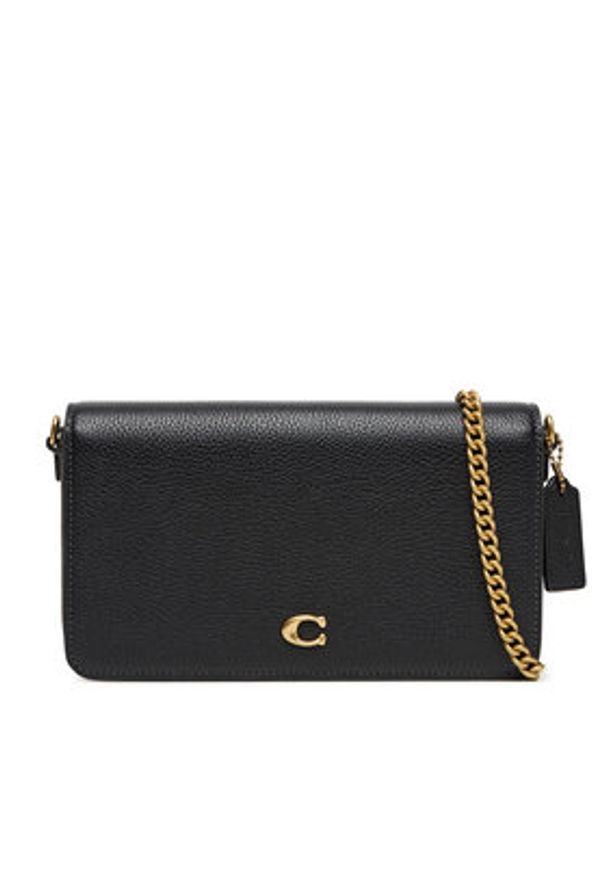 Coach Torebka CAO01 Czarny. Kolor: czarny. Materiał: skórzane