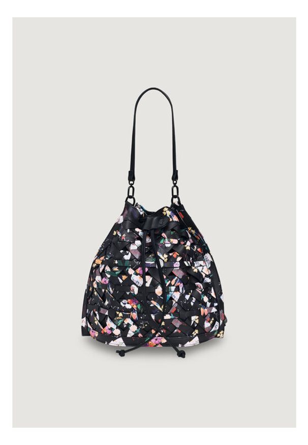 Desigual Plecak 26SAKP36 Czarny. Kolor: czarny. Materiał: materiał