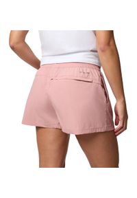 columbia - Spodenki sportowe damskie Boundless Trek Active Short. Kolor: różowy. Materiał: elastan, nylon. Długość: krótkie