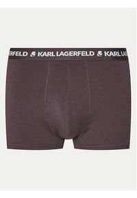 Karl Lagerfeld - KARL LAGERFELD Komplet 3 par bokserek 235M2109 Czarny. Kolor: czarny. Materiał: bawełna #4