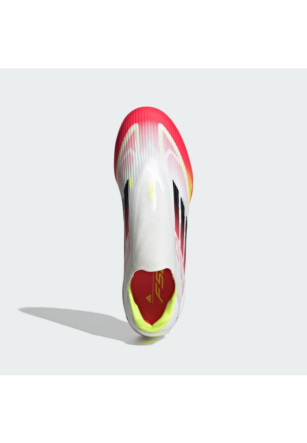 Adidas - Buty F50 League Laceless TF. Kolor: żółty, biały, wielokolorowy, czarny