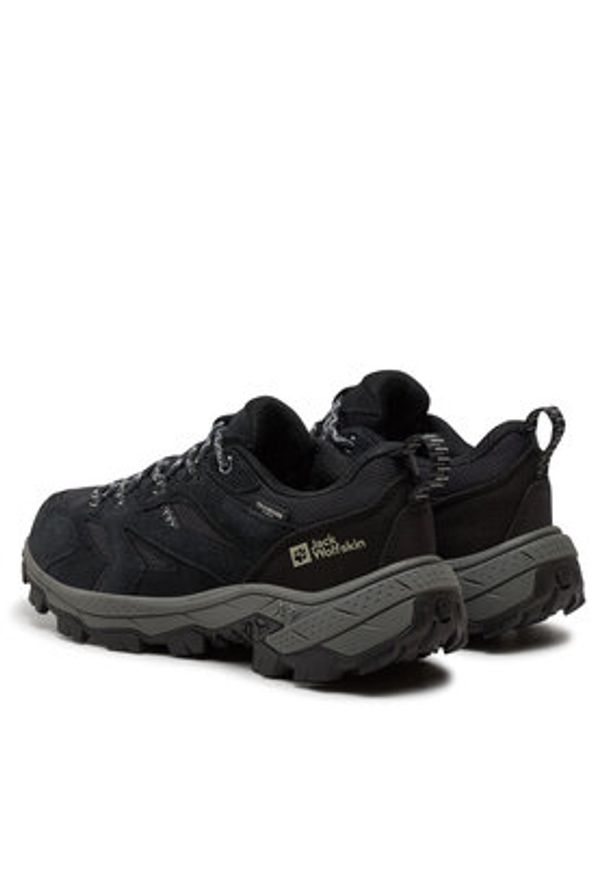 Jack Wolfskin Trekkingi Vojo Tour Texapore Low W A62069 Szary. Kolor: szary. Materiał: skóra