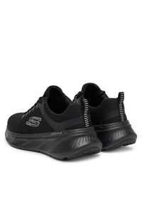 skechers - Skechers Buty do biegania Edgeride-Contention 232843/BBK Czarny. Kolor: czarny. Materiał: materiał #5