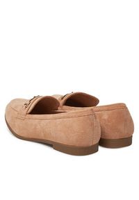 DeeZee Loafersy HXG2106-27 Beżowy. Kolor: beżowy. Materiał: materiał