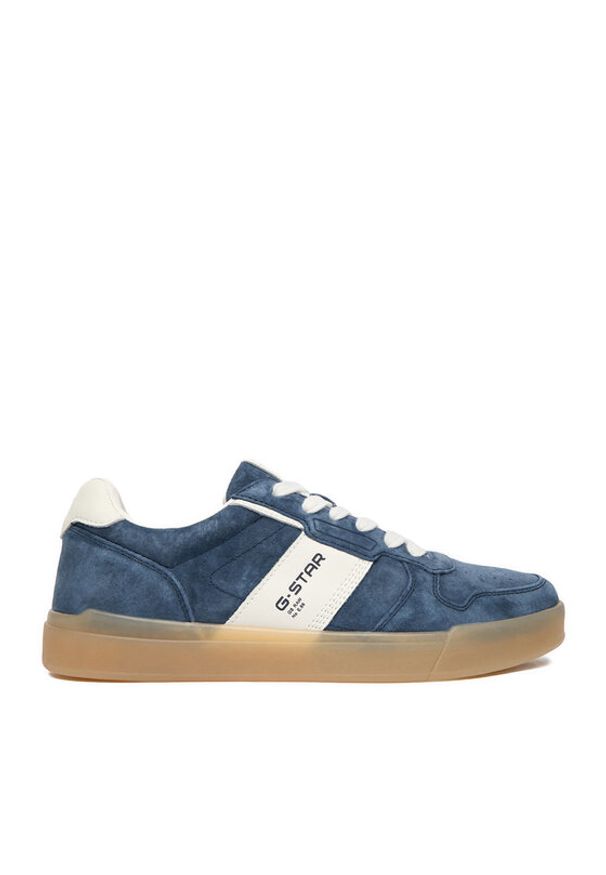 G-Star RAW - G-Star Raw Sneakersy CEO-SANDER-01 Niebieski. Kolor: niebieski. Materiał: skóra, zamsz