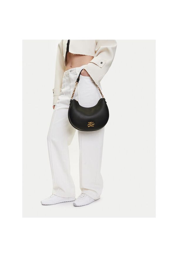 Karl Lagerfeld - Torebka KARL LAGERFELD. Kolor: czarny