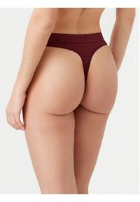 TOMMY HILFIGER - Tommy Hilfiger Stringi UW0UW05589 Czerwony. Kolor: czerwony. Materiał: bawełna #7